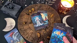 Full Moon || Рік ДРАКОНА. Продовження. Енергетика Осені та Зими. Світ та Україна Runes Tarot Oracle