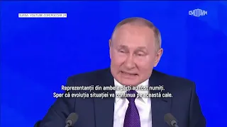 🔵PUTIN RĂSPUNDE LA ÎNTREBĂRI