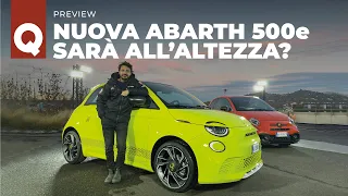 Nuova Fiat 500 Abarth Elettrica: sarà all'altezza della versione termica?