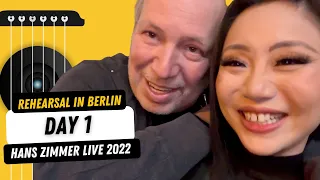 HANS ZIMMER LIVE REHEARSAL DAY 1 😱 | Tour Vlog - Tina Guo