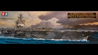 An average modeller building 1/350 scale aircraft for USS Enterprise by Tamiya