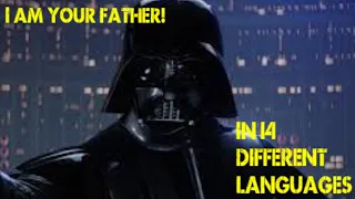 Star Wars: "I Am Your Father!" Scene in 14 Languages #starwars #disney #language #amazing