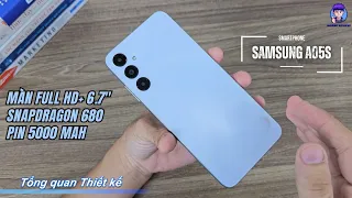 Mở hộp Samsung Galaxy A05s : đánh giá camera, loa và hiệu năng chơi PUBG, Liên quân