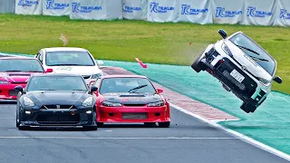 TOYOTA GR YARIS LAUNCHES IN THE AIR! MY FIRST TIME ATTACK RACE GOES WRONG!