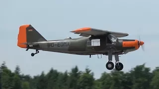 Dornier Do-27A-4 D-EDMA Low flypast and Landing at Penzing Airbase Tag der Bundeswehr