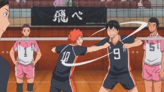 🤫Волейбол аниме💜Haikyu!! anime🤤Смешные моменты🤣