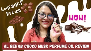 AL REHAB CHOCO MUSK PERFUME OIL REVIEW - BEAUTYANDTHECODE - SHRIYA SAGDEO