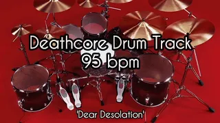 Deathcore Drum Track 95 bpm