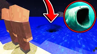 CO O 3:00 W NOCY ROBI POTĘŻNY POTWÓR MORSKI BLOOP W MINECRAFT?! GPLAY & LUMI