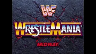 WWF Wrestlemania (Arcade) Game Play Intercontinental Championship Mode