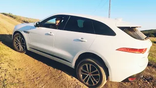 Jaguar F-Pace (2018)-Am ramas blocat cu 300 de cai!!! (0-100 km/h)