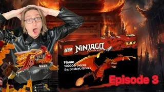 I Built the Worlds LARGEST Lego Ninjago Dragon !! Episode 3