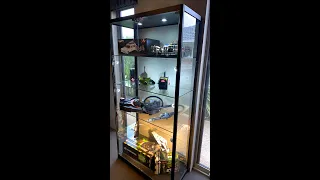 Glass Showcase LED Display Cabinet - Assembly Video