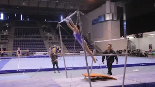 Sunisa Lee (USA) Full Bar Routine - Training Day 1 - 2019 City of Jesolo Trophy