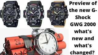 Preview of the new G-Shock GWG 2000 Mudmaster - what's new and what's changed??