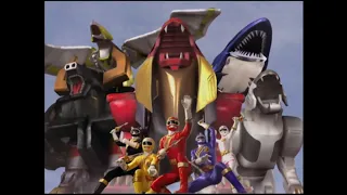 Power Rangers Wildforce All  Zords and Megazords First Time Fights