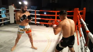 🥊Daniel Gaona Vs Ignacio Fenaglio - KICK BOXING - PROFESIONAL - Campeones Del Pueblo