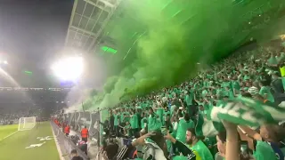 Maccabi Haifa North block fans --- Maccabi Haifa vs SBL