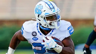 North Carolina RB Javonte Williams Highlights