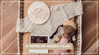 O nome da nossa filha ♡