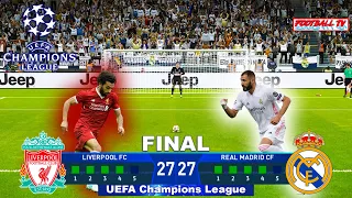 PES 2021 - Final Liverpool vs Real Madrid - Penalty Shootout - Champions League 2022 - Gameplay