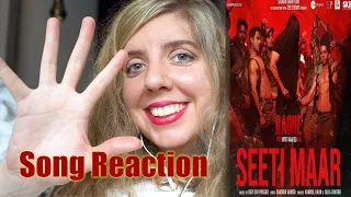 Radhe - SEETI MAAR - REACTION by German Gayika | Your Most Wanted Bhai | Salman Khan, Disha Patani