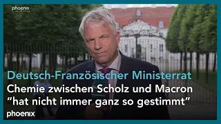 Gerd-Joachim von Fallois zur Beziehung zwischen Olaf Scholz und Emmanuel Macron | 28.05.24