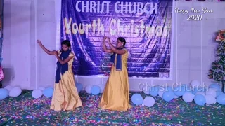 Paravasinchi Paadana || Telugu Christian Dance || by Christ Church Children's || Christmas Celebrati