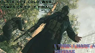 Did I do the right thing? Call of duty Black Ops Cold War Campaign Ep. 7(Final!!)Bad ending??