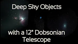 Deep sky photos with a 12" Dobsonian Telescope and Google Pixel 2 Phone!Real photos of Space.