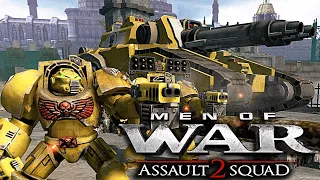 ULTIMATE MOD WARHAMMER 40K: Imperial Fists vs Death Guard of Nurgle! - Men of War: Assault Squad 2