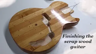 Tru Oil finish on a guitar body