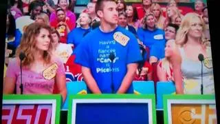 D-bag bids one dollar over on Price is Right
