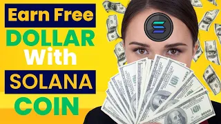Earn Free Dollar With Solana Site 2024||$17 Live Withdraw Proof|| #solcoin #dollar #usd #earnfreesol