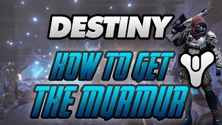 Destiny How to Get "Murmur" Legendary Fusion Rifle | Eris Morn "Rise of Crota" Quest