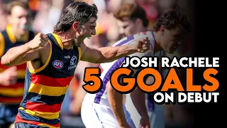 Josh Rachele 5 GOALS on Debut | Round 1, 2022 | Adelaide Crows
