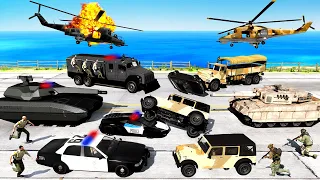 ARMY vs POLICE in GTA 5