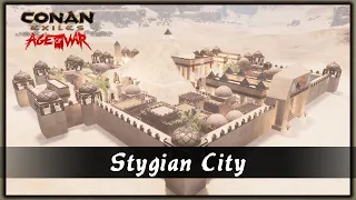 HOW TO BUILD A STYGIAN CITY [SPEED BUILD] - CONAN EXILES