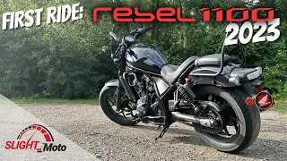 Honda Rebel 1100 First Ride & Review