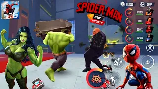 Hulk, Spiderman, Ironman, Captain Amerika, Deadpool, Avengers Vs Crime In City || spider Fighter 3