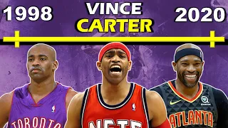 Timeline of VINCE CARTER'S CAREER | Vinsanity | Half Man, Half Amazing | Air Canada