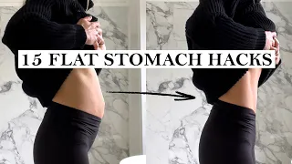 15 Secret Life Hacks To Achieving A Flat Stomach