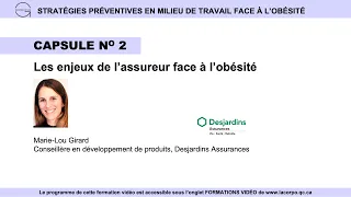 Capsule 2 - Les enjeux de l’assureur face à l’obésité