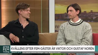 Gustaf Norén and Viktor Norén talk about their upcoming TV program Bröderna Noréns Underbara Resa