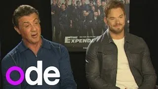 The Expendables 3 interviews: Sylvester Stallone, Kellan Lutz & Wesley Snipes