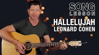 How to Play 'Hallelujah' on Guitar - Leonard Cohen - Acoustic Guitar Lesson