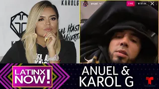 ¡Anuel y Karol G anuncian el fin de su noviazgo! | Latinx Now! | Entretenimiento