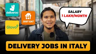 DELIVERY JOBS IN ITALY 2024 | DETAILED VIDEO | HINDI