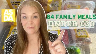 UNDER £30 for 84 Family meals from the Asda Essentials range - YES, Really!