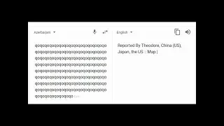 Google translate is creepy!!! (Weird google translate glitch!)